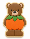 Pumpkin Belly Bear Cookie Cutter & Embosser Stamp Set