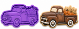 Harvest Vintage Farm Truck Cookie Cutter & Embosser Stamp Set