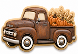 Harvest Vintage Farm Truck Cookie Cutter & Embosser Stamp Set