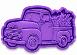 Harvest Vintage Farm Truck Cookie Cutter & Embosser Stamp Set