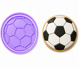 Soccer Ball Cookie Cutter & Embosser Set