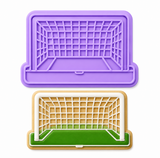 Soccer Goal Cookie Cutter & Embosser Set