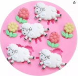 Bo Peeps Sheep Silicone Mold