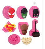 Mighty Hero Face Silicone Mold