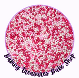 Pretty in Pink Premium Nonpareils Sprinkles 2 oz
