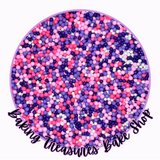Orchid Lavender Premium Nonpareils Sprinkles 2 oz