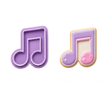 Music Note Cookie Cutter & Embosser Set