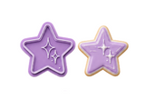 Sparkle Star Cookie Cutter & Embosser Set