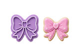 Sweet Bow Cookie Cutter & Embosser Set