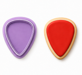 Guitar Pick Cookie Cutter & Embosser Set