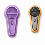Microphone Cookie Cutter & Embosser Set