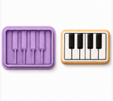 Piano Keyboard Cookie Cutter & Embosser Set