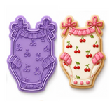 Cherry Baby Onesie Cookie Cutter & Embosser Set