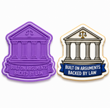 Built on Arguments Cookie Cutter & Embosser