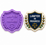 Lawyer in Progress Cookie Cutter & Embosser
