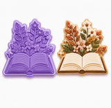 Open Book Bouquet Cookie Cutter & Embosser