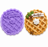 Thankful Pie Cookie Cutter & Embosser