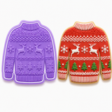 Ugly Christmas Sweater Cookie Cutter & Embosser