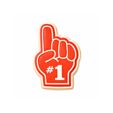 Foam Finger Cookie Cutter & Stamp – Sports Fan Cookie