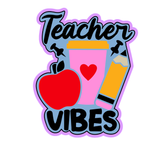 Teacher Vibes – Cutter & Stamp