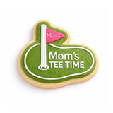 Mom’s Tee Time” golf cookie cutter & stamp