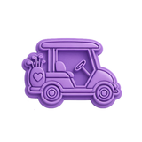 Bougie Golf Cart Cookie Cutter & Stamp – Mom Edition