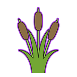 Lakeside Cattails Cookie Cutter & Stamp