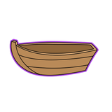 Gone Fishin’ Boat Cookie Cutter & Stamp