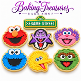 Street Monsters Cookie Cutter & Stamps 3.5 - 4.5