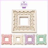 Square Sparkle Frame Silicone Mold