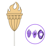 Torch of liberty  Cake Pop Mold