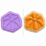 Traditional Day of the Dead Bread (Panecito) Cookie Cutter & Embosser Two-Piece Set