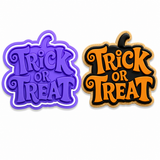 Trick or Treat Cookie Cutter & Embosser Two-Piece Set