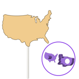 United States Cake Pop Mold