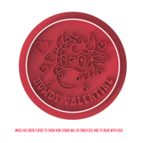 Howdy Valentine Cookie Cutters with Stamp Size Option