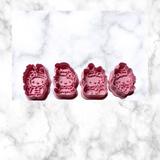 Cute Cat Christmas Mini Cutter Stamp Set