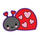 Ladybug Cookie Cutters with Stamp Size Option