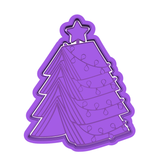 Book Christmas Tree with Cookie Stamp
