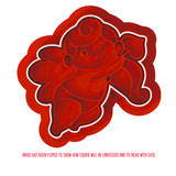 Cupitd Cookie Cutters with Stamp Size Option