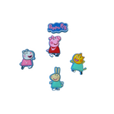 Peppa Pig 5 Pack Shoe Charms