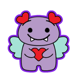 Love Monster Cookie Cutters with Stamp Size Option