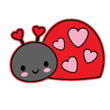 Ladybug Cookie Cutters with Stamp Size Option