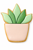 Serene Succulent Cookie Cutter & Stamp