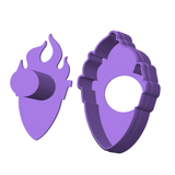 Torch of liberty  Cake Pop Mold