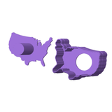 United States Cake Pop Mold