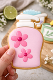 Velvet Bloom Lotion Cookie Cutter and Stamp