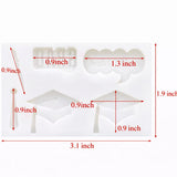 Graduation Words & Cap Silicone Mold