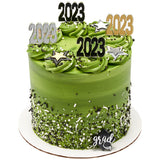 Grad Foil Cupcake Rings