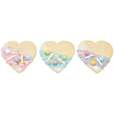 Pastel Rainbow Candy Pearls – Pressed Dextrose Edible Cake Decorations – 2 oz.