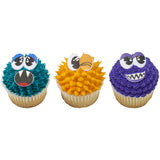 Monster Face Assortment Dec-Ons® Decorations (12 pieces)